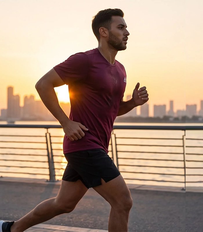 Men's breathable mesh T-shirt