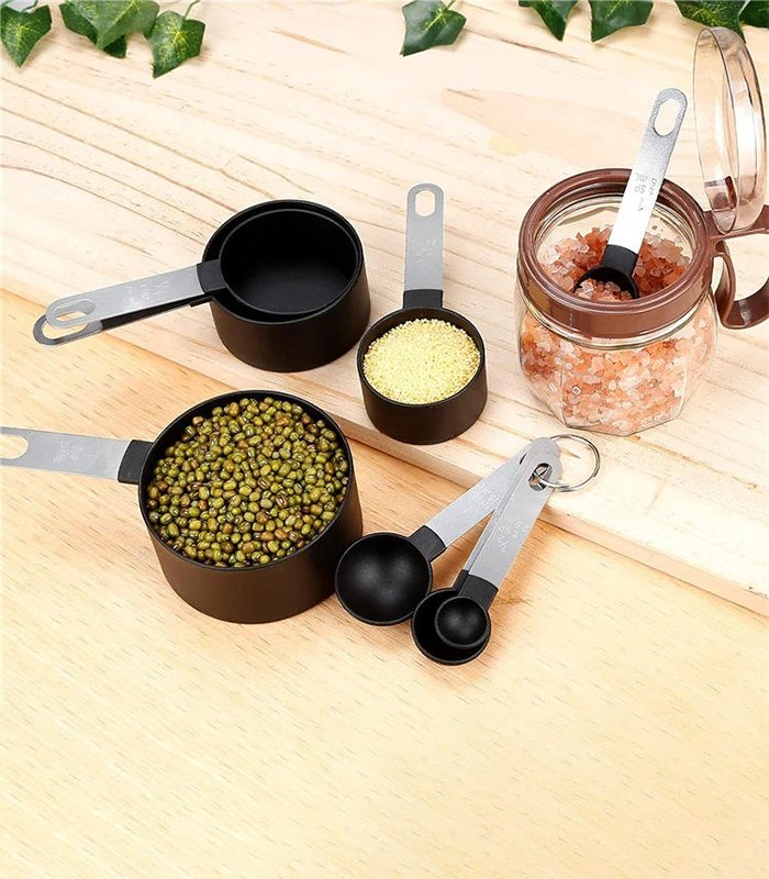 Measuring Cups & Spoons Set – Kitchen Measuring Set for Baking & Cooking